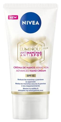 Nivea Luminous 630 Anti-Stain Hand Cream SPF 15 50 ml