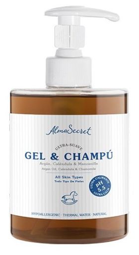 Gel & Champ&uacute; Suave con Arg&aacute;n Cal&eacute;ndula & Manzanilla 500 ml