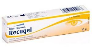 Bausch Lomb Recugel Dry Eye Lubricant 10 gr