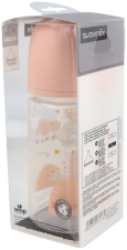 Biber&oacute;n Flujo Medio Prints Tetina Fisiol&oacute;gica SX Pro de 270 ml