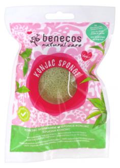 Benecos Esponja Konjac T&eacute; Verde Pieles Mixtas