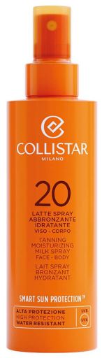 Collistar Moisturizing Milk Tanning Spray 200 ml
