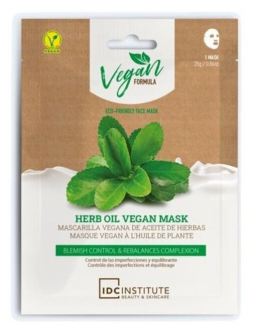 Idc Institute Vegan Herbal Oil Facial Mask 25 gr