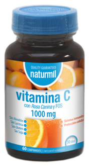 Naturmil Vitamina C Strong 1000 mg 60 C&aacute;psulas