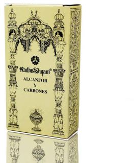 Radhe Shyam Incienso Alcanfor Y Carbones 100 gr