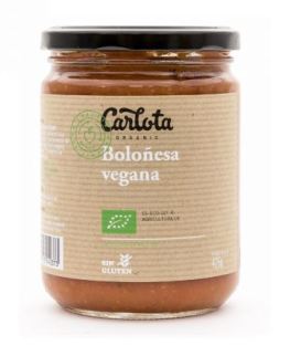 Carlota Organic Salsa Bolo&ntilde;esa Vegana 425 gr