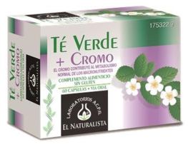 T&eacute; Verde con Cromo 60 C&aacute;psulas