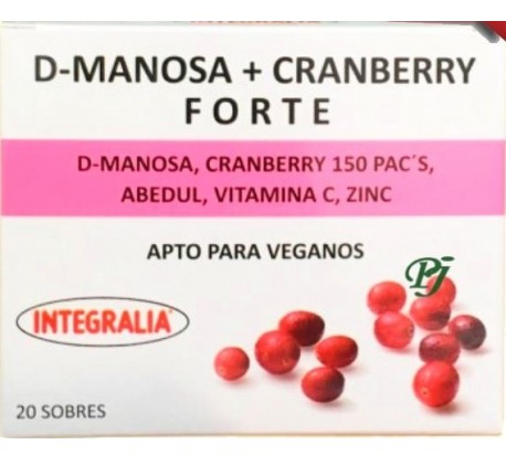 Integralia D-manosa Cranberry 20 Sobres
