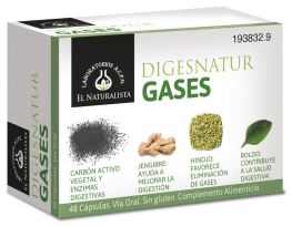 Digesnatur Gases 650 mg x 48 C&aacute;psulas