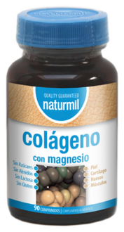 Naturmil Col&aacute;geno con Magnesio 600 mg 90 C&aacute;psulas