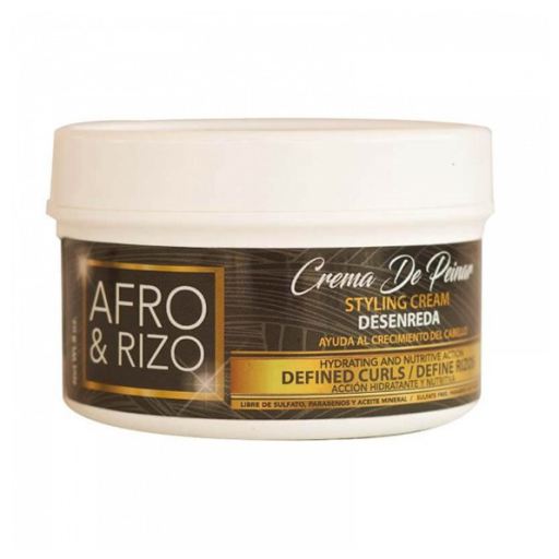 Afro and Rizo Crema de Peinar Desenredante 236 ml