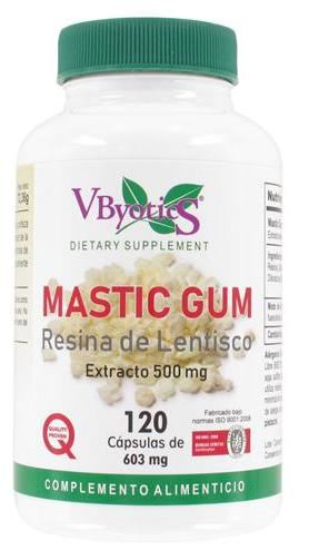 Vbyotics Mastic Gum Mastic Resin Extract 120 Capsules