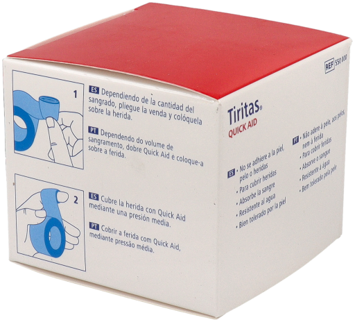Tiritas Quick Aid 6 cm x 2 m
