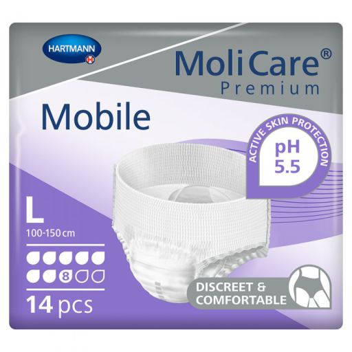 MoliCare Premiun Ropa Interior Desechable para Incontinencia 8 Gotas 14 uds