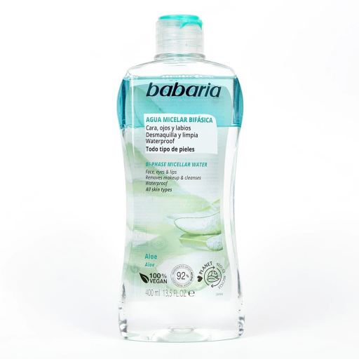 Babaria Agua Micelar Bif&aacute;sica 400 ml