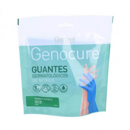 Genov&eacute; Guantes de Nitrilo Algod&oacute;n Dermatol&oacute;gico Talla XL
