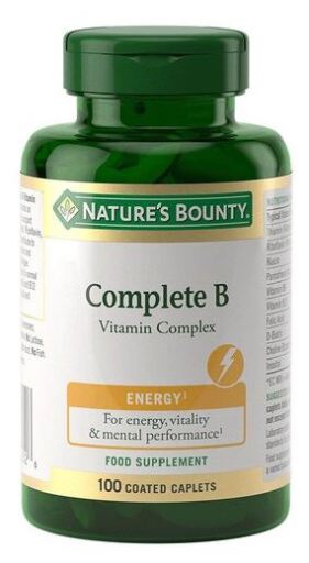 Nature's Bounty Complete B 100 coated tabs