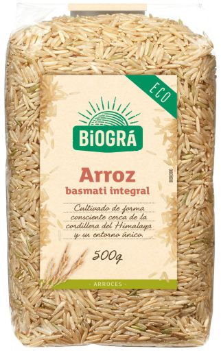 Biogra Arroz Basmati+ Integral 500 gr