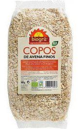 Biogra Copos de Avena Integrales Finos 500 gr