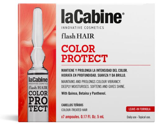 laCabine Flash Hair Color Protect Ampoules 7 x 5ml