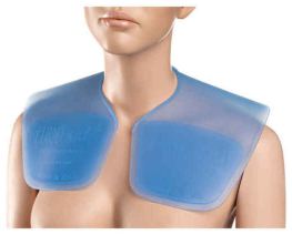 Eurostil Blue Silicone Hairdressing Cape