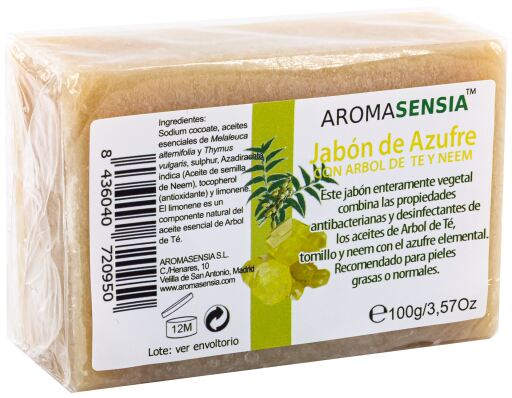 Aromasensia Jab&oacute;n de Azufre 100 gr