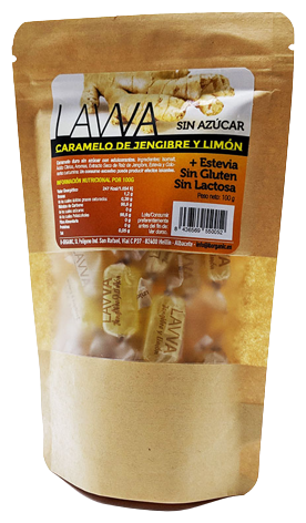 Caramelos Jengibre y Lim&oacute;n Bolsa