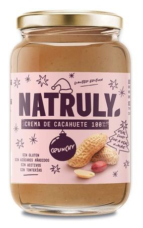 Natruly Crema Cacahuete Crunchy 500 gr