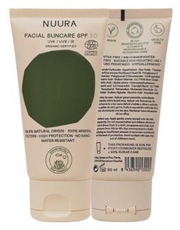 Nuura Crema Solar Natural Spf 50 50 ml