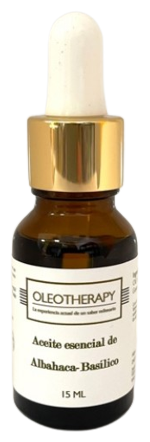 Oleotherapy Organic Basil Essential Oil 15 ml