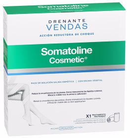 Somatoline Cosmetic Kit Drenante Vendas Completo Acci&oacute;n Reductora Choque