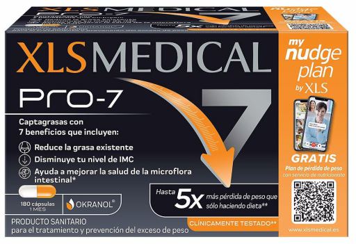 XLS Medical Xl-s Pro 7 Nudge 180 Comprimidos