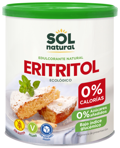 Sol Natural Erythritol jar 300 gr