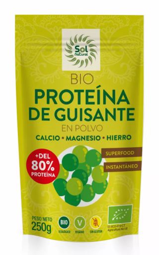 Sol Natural Proteina de Guisante Bio 250 gr