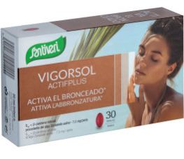 Santiveri Vigor Sol Actif Plus 24 gr 30 C&aacute;psulas