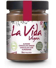 La Vida Vegan Crema Chocolate y Almendras 270 gr