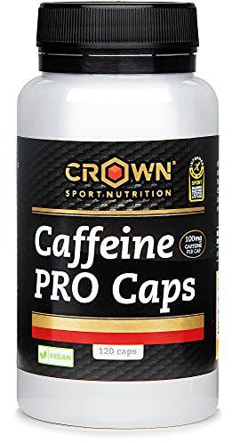 Crown Sport Nutrition Caffeine Pro 100 Mg 120 C&aacute;psulas