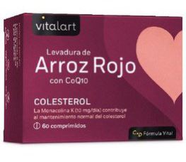 Vitalart Arroz Rojo Coq10 Colesterol 60 Comprimidos