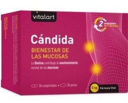 Vitalart Candida 30 Comprimidos + 30 Perlas
