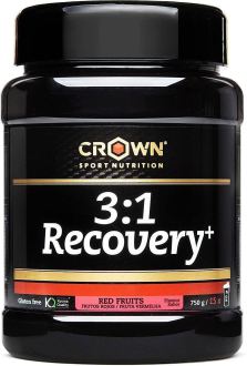 Crown Sport Nutrition Muscle Recovery 3 in 1 Recovery+Whey Isolate Red Fruits 750 gr