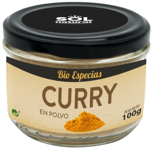 Curry Polvo Bio 100 gr