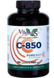 Vbyotics C 850 Vitamin C Pureway 90 Capsules