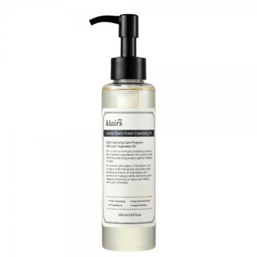 Klairs Gentle Black Fresh Cleansing Oil 150 ml