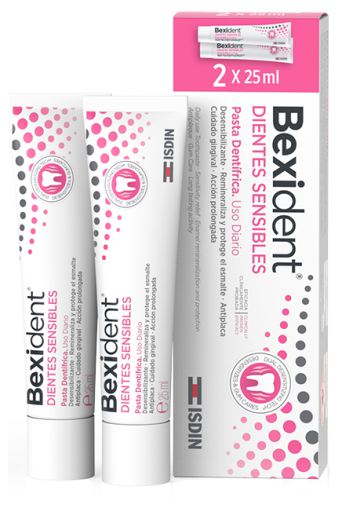 Bexident Dientes Sensibles Pasta Dent&iacute;frica 2 x 25 ml