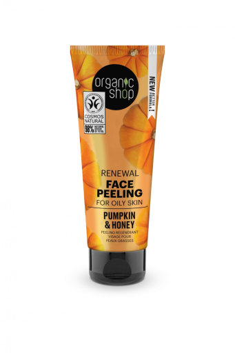 Organic Shop Exfoliante Facial Renovador Calabaza & Miel 75 ml