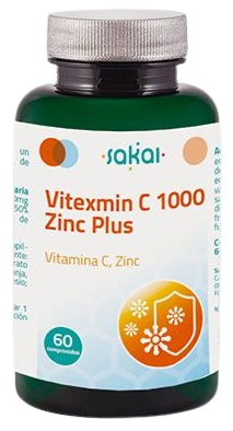 Sakai Vitexmin C 1000 + Zinc 60 Comprimidos