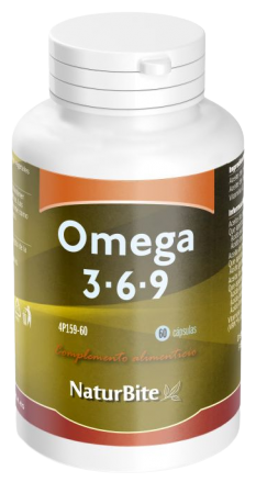 Naturbite Omega 3,6,9 60 C&aacute;psulas