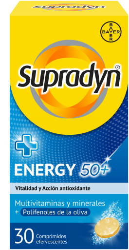 Supradyn Energy 50+ 30 Effervescent Tablets