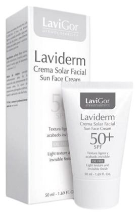 Lavigor Laviderm Crema Solar Facial SPF 50+ Oil Free 50 ml