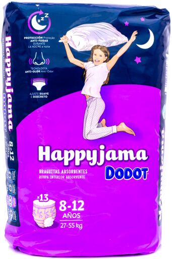 Happyjama Talla 8-12 Ni&ntilde;a 13 Unidades